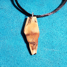 Load image into Gallery viewer, The Backside of Fossil Walrus Ivory Bering Sea Shard Necklace
