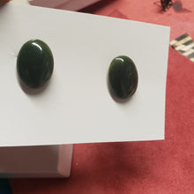Load image into Gallery viewer, Canadian Nephrite Jade Cufflinks
