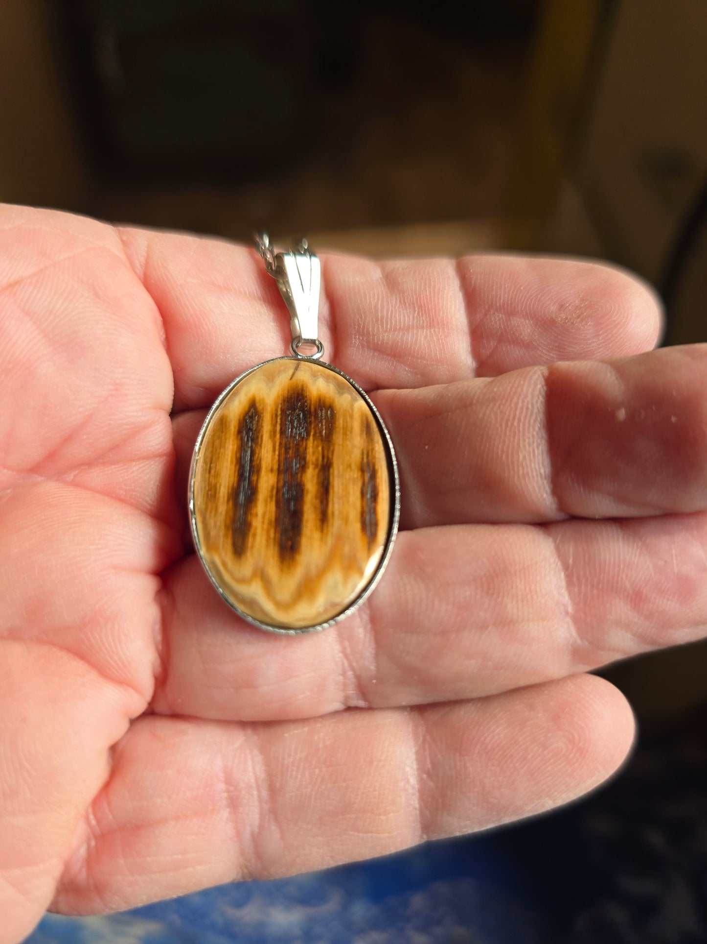 Fossil Mammoth Ivory Pendant