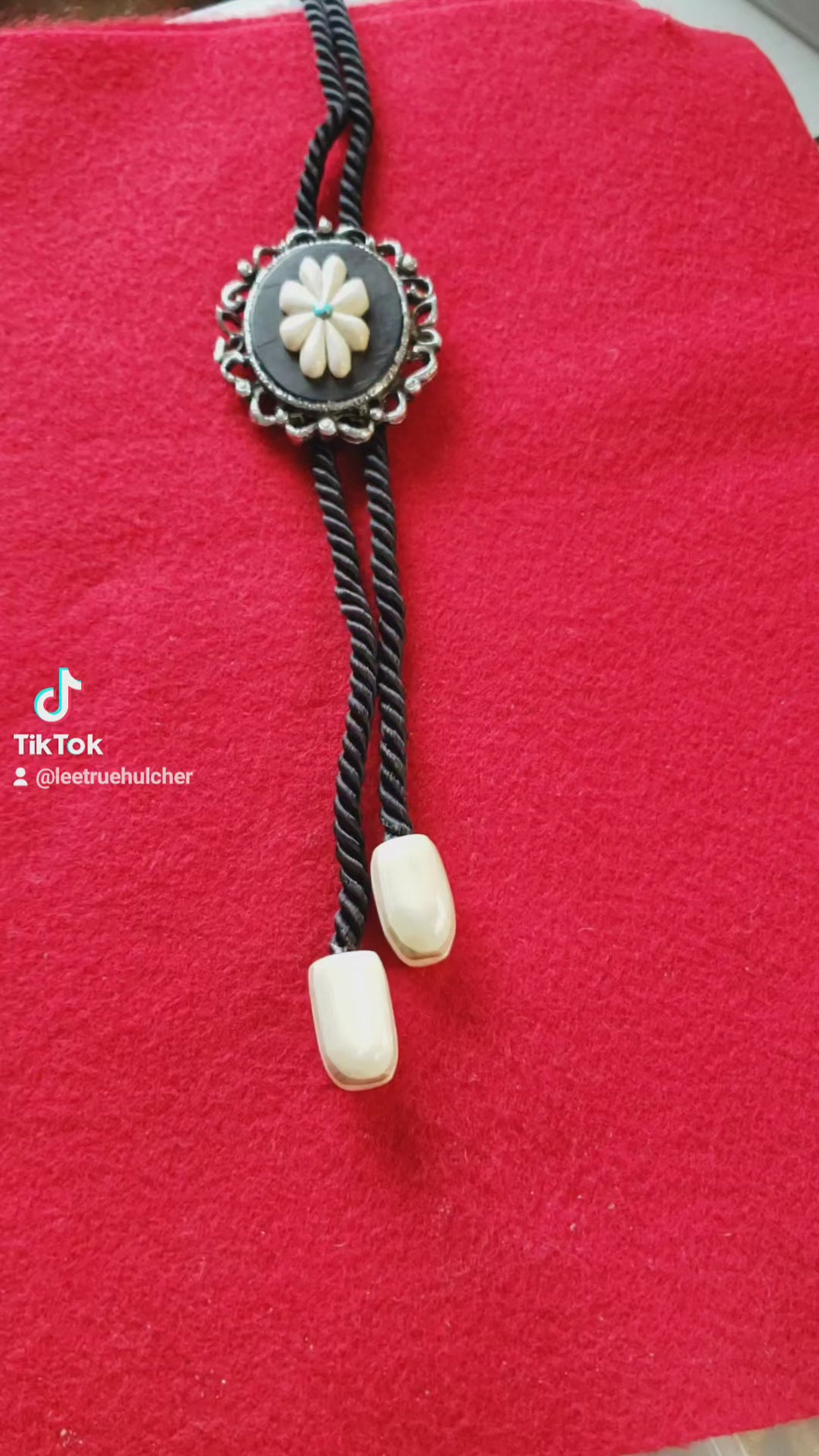 Fossil Mammoth Ivory Bolo Tie