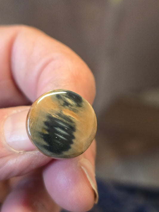 Fossil Mammoth Ivory Tie Tack