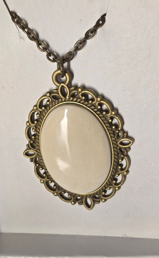 12,000 Fossil Mammoth Ivory Necklace