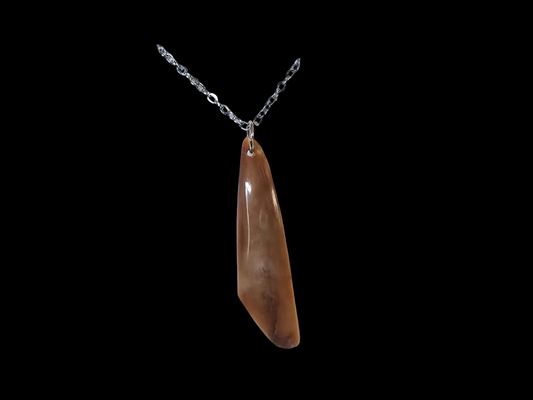 Fossil Walrus Ivory Beachcomber's Necklace