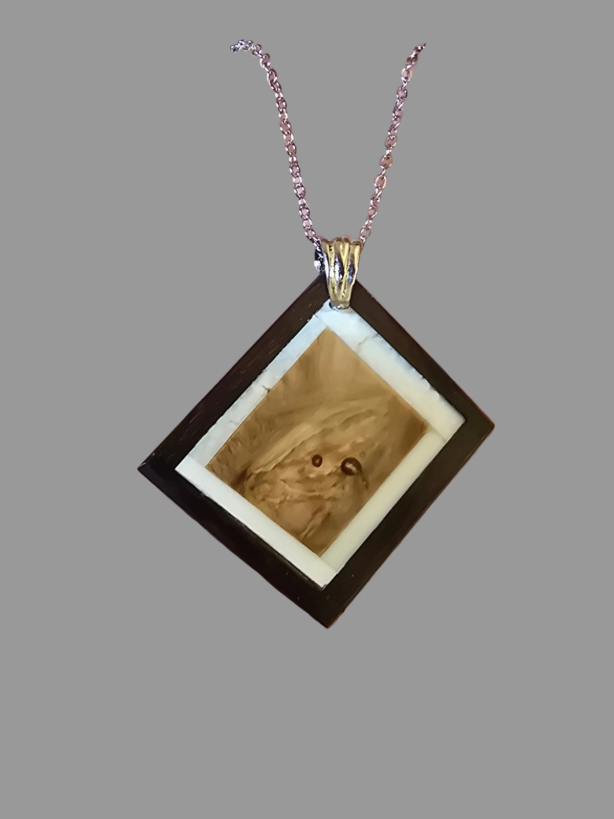 Mammoth Tooth, Fossil Walrus & Ebony Necklace