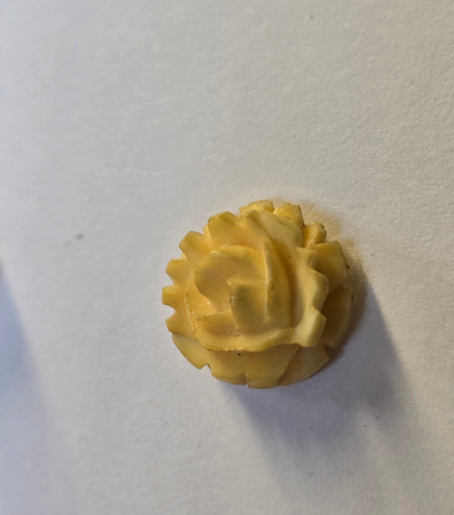 Handcarved Fossil Mammoth Ivory Post Earrings