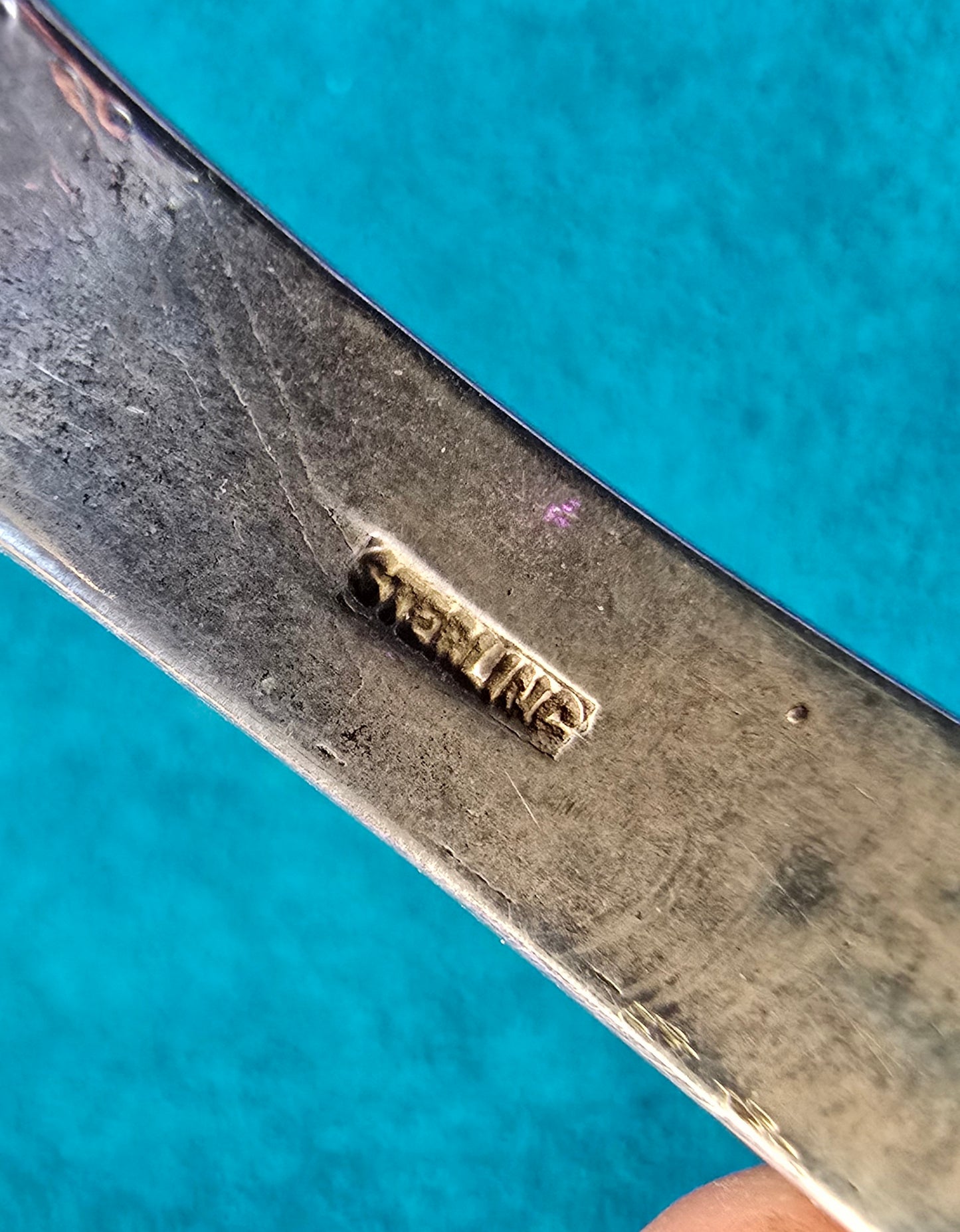 Fossil Mammoth lvory, Turquoise and Sterling Silver Bracelet
