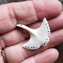 Load image into Gallery viewer, Fossil Walrus Ivory Swam Tie Tack

